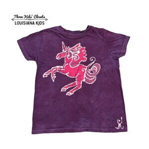 HIHO Batik Sz 8 Unicorn Tee Shirt